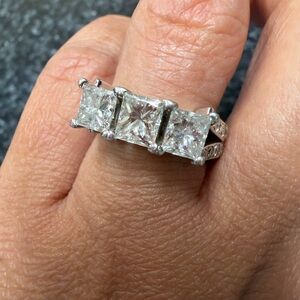 14k natural diamond ring